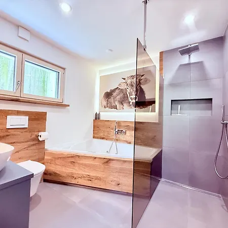 Allgaeutraum - Hochwertig Und Modern Mit Whirlpoolwanne Lejlighed Scheidegg